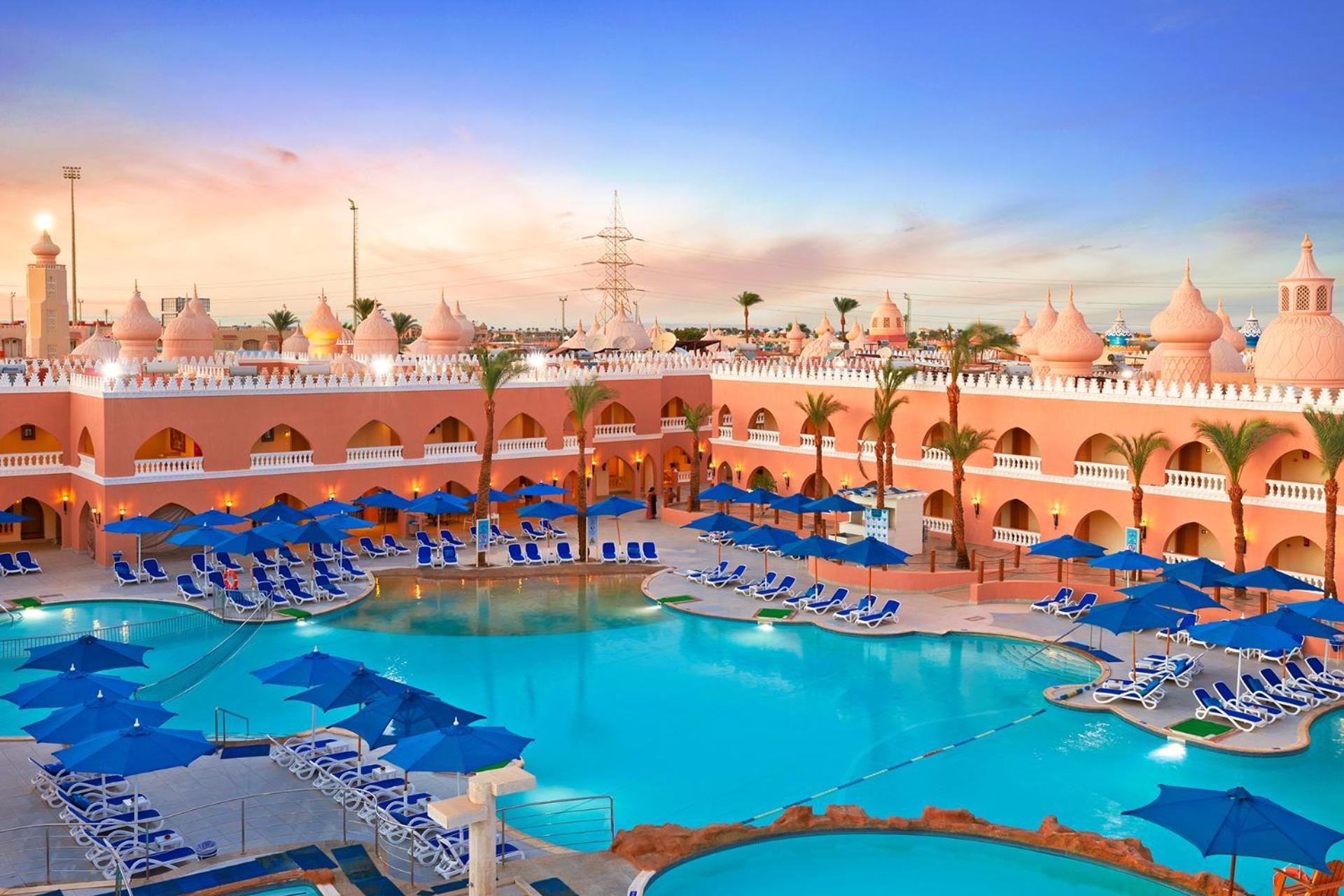 Pickalbatros Alf Leila Wa Leila Resort - Neverland Hurghada (Adults Only) Bagian luar foto