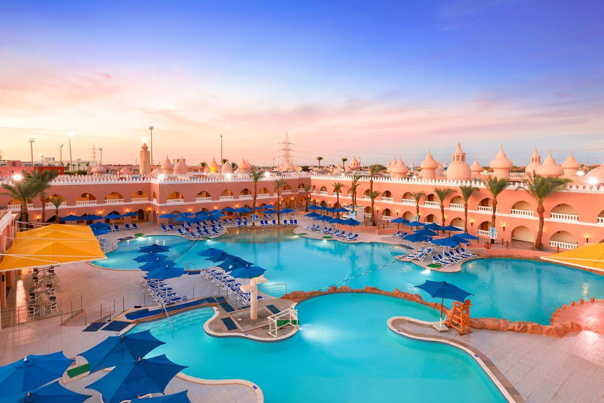 Pickalbatros Alf Leila Wa Leila Resort - Neverland Hurghada (Adults Only) Bagian luar foto